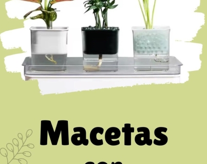 Macetas Auto Riego